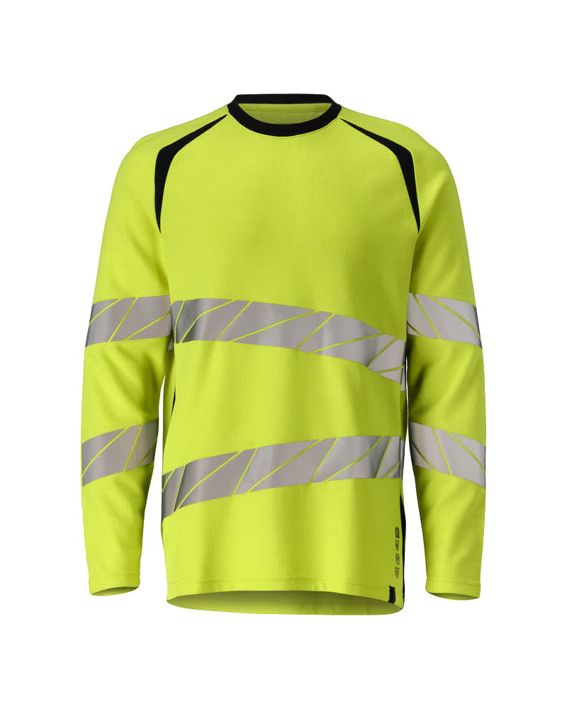 T-Shirt, Langarm ACCELERATE MULTISAFE hi-vis gelb/schwarzblau