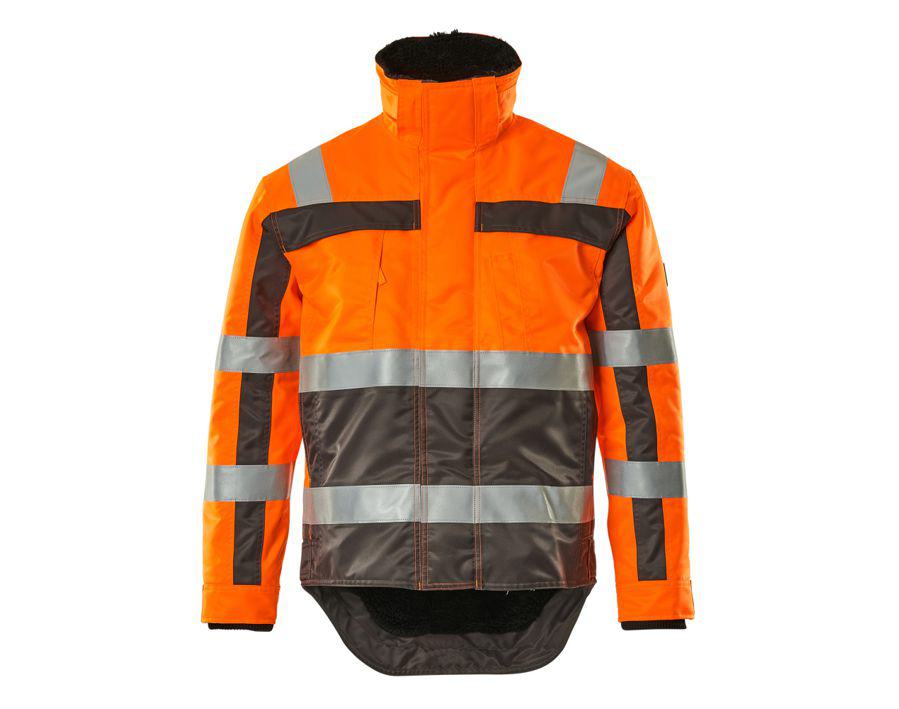 Winterjacke SAFE COMPETE hi-vis orange/anthrazit