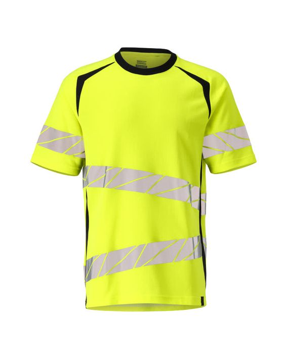 T-Shirt ACCELERATE SAFE hi-vis gelb/schwarzblau