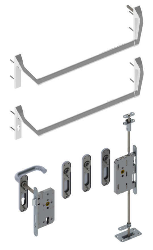 Fluchtürset 2-flg.