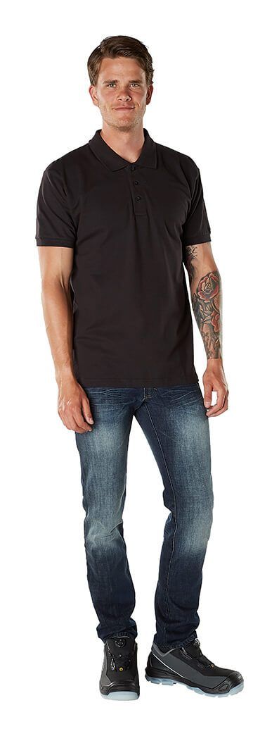 Polo-Shirt CROSSOVER schwarzblau