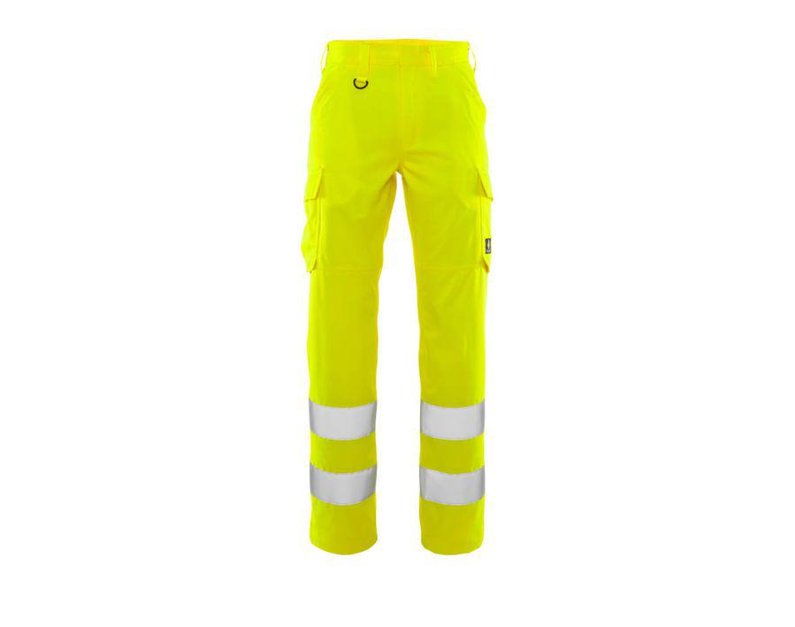 Hose mit Schenkeltaschen SAFE LIGHT hi-vis gelb