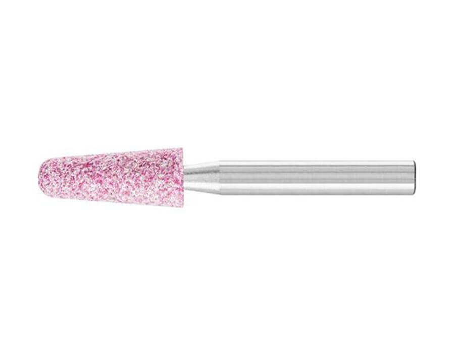 Korund-Schleifstift, Kegelform, 6-mm-Schaft