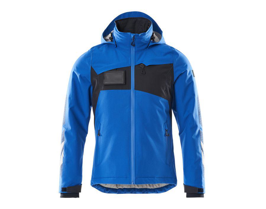 Winterjacke ACCELERATE azurblau/schwarzblau