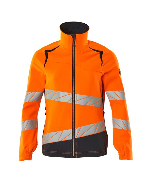 Jacke ACCELERATE SAFE hi-vis orange/schwarzblau
