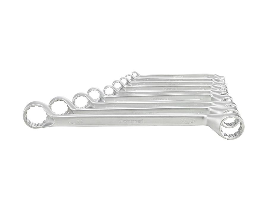 Doppelringschlüssel-Satz, gekröpft