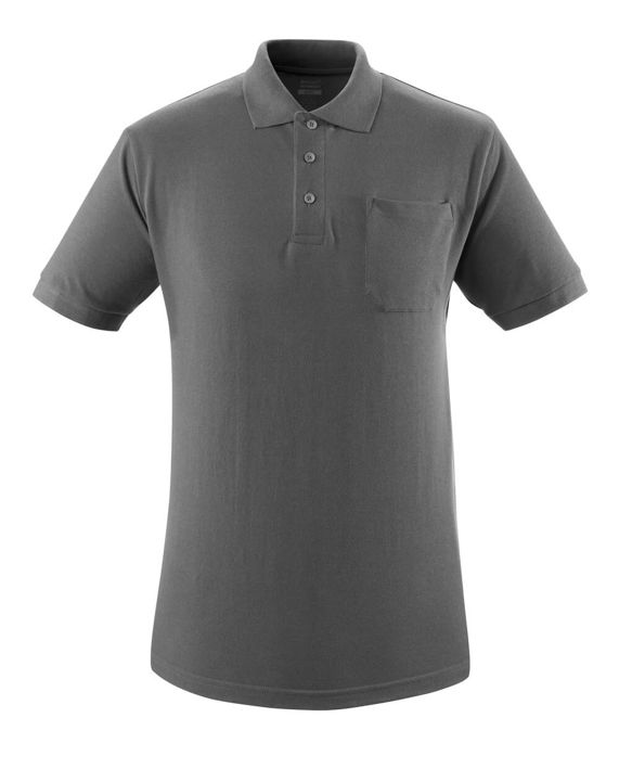 Polo-Shirt mit Brusttasche CROSSOVER dunkelanthrazit