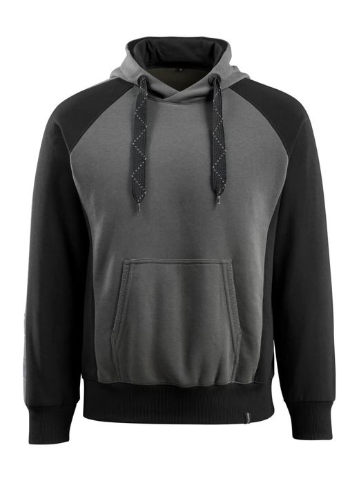 Kapuzensweatshirt UNIQUE dunkelanthrazit/schwarz