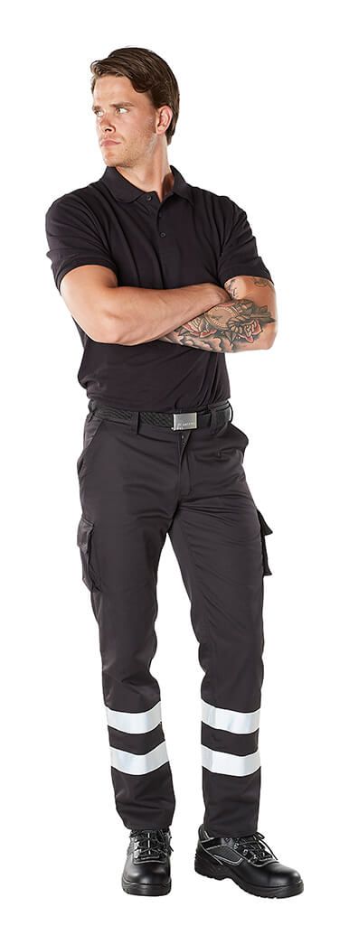 Hose mit Schenkeltaschen WORKWEAR schwarzblau
