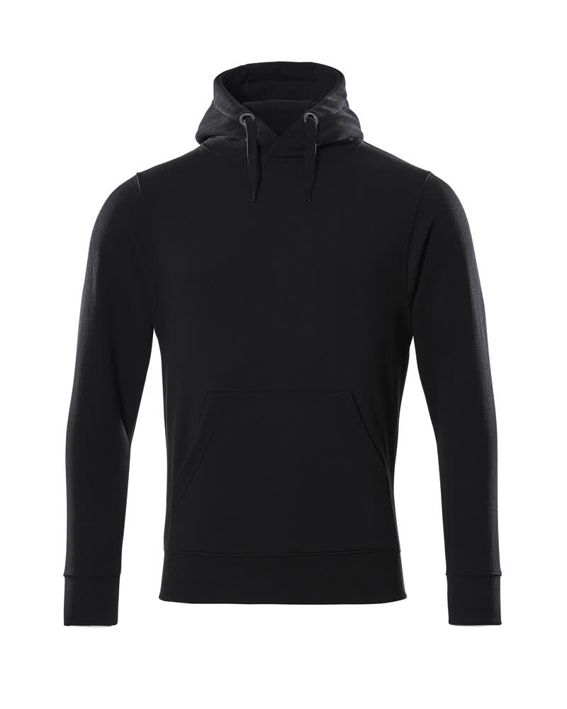Kapuzensweatshirt CROSSOVER vollschwarz