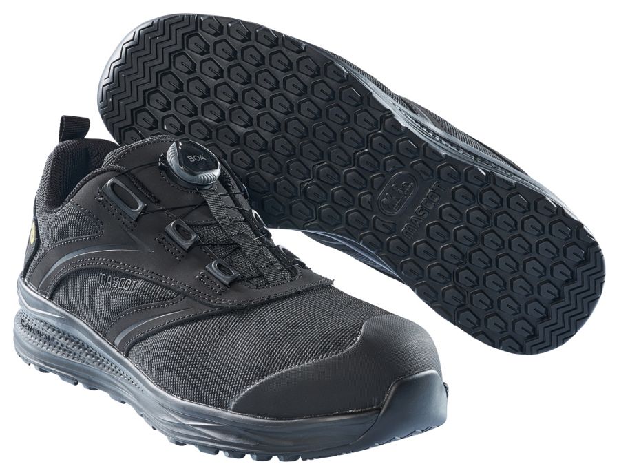 Sicherheitshalbschuh FOOTWEAR CARBON schwarz/schwarz