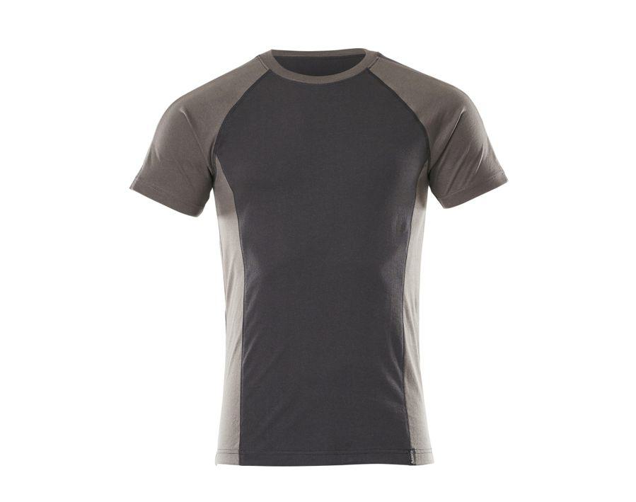 T-Shirt UNIQUE schwarz/dunkelanthrazit