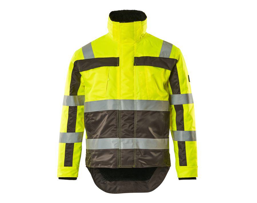 Winterjacke SAFE COMPETE hi-vis gelb/anthrazit