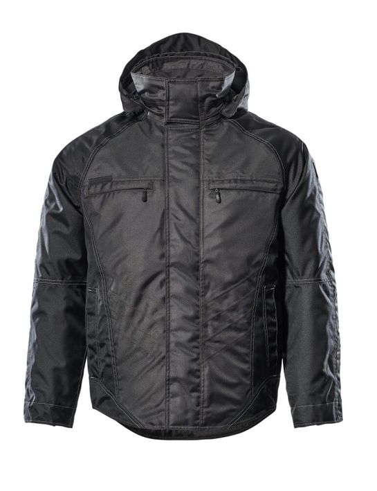Winterjacke UNIQUE dunkelanthrazit/schwarz