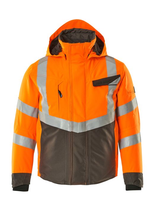 Winterjacke SAFE SUPREME hi-vis orange/dunkelanthrazit