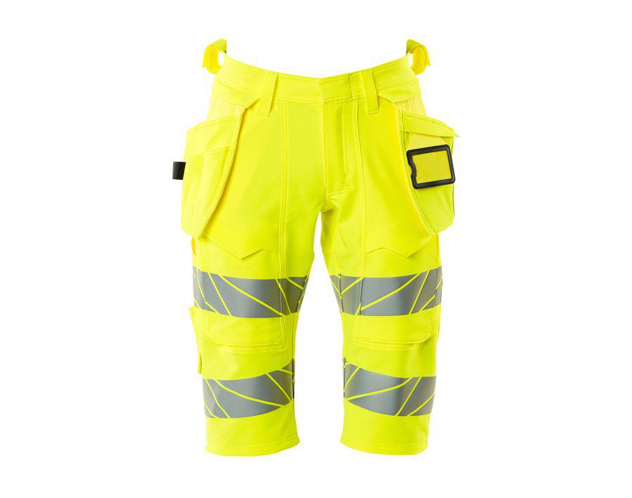 Shorts, lang mit Hängetaschen ACCELERATE SAFE hi-vis gelb