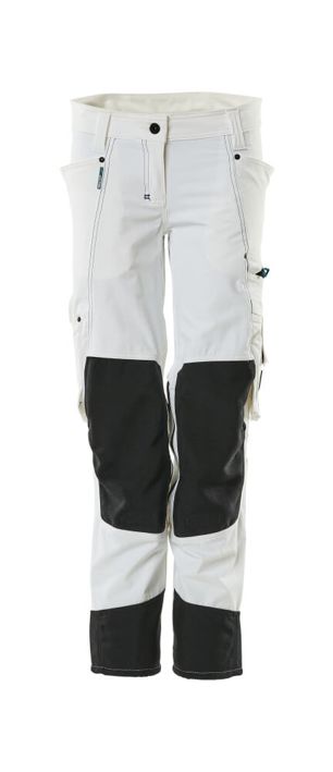 Hose mit Knietaschen ADVANCED weiss