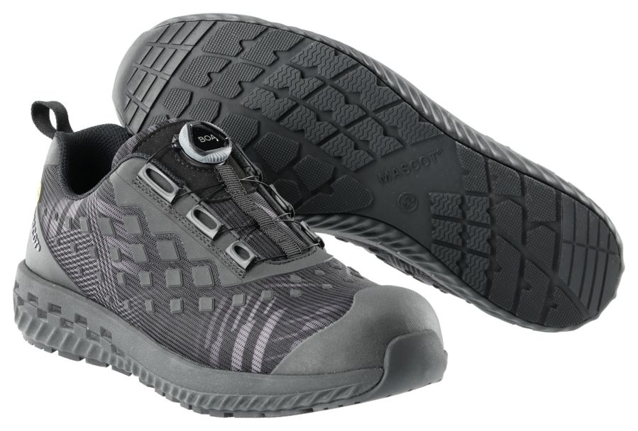 Sicherheitshalbschuh FOOTWEAR CUSTOMIZED schwarz