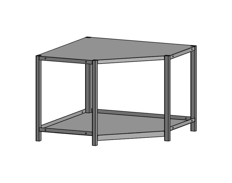 Abschlusseckmodul