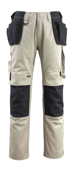 Hose mit Hängetaschen UNIQUE hellkhaki/schwarz