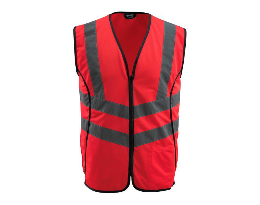 Warnweste SAFE SUPREME hi-vis rot