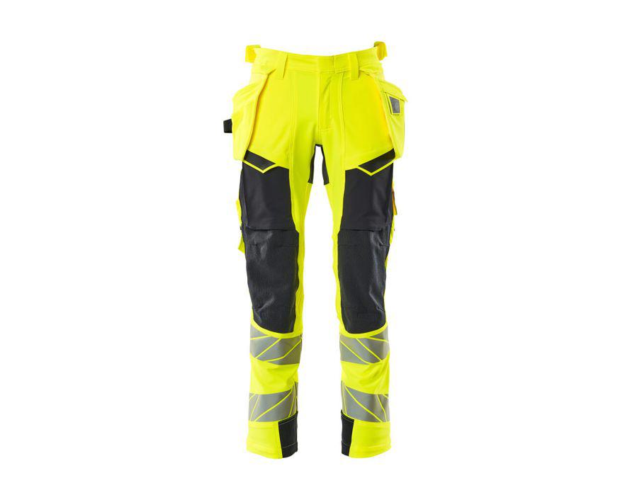 Hose mit Hängetaschen ACCELERATE SAFE hi-vis gelb/schwarzblau