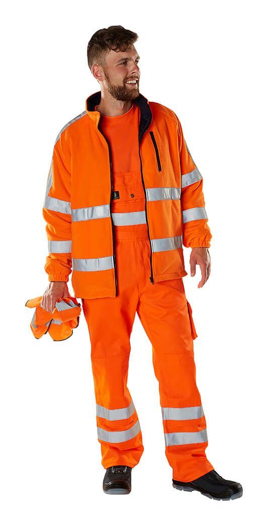 Fleecejacke SAFE ARCTIC hi-vis orange