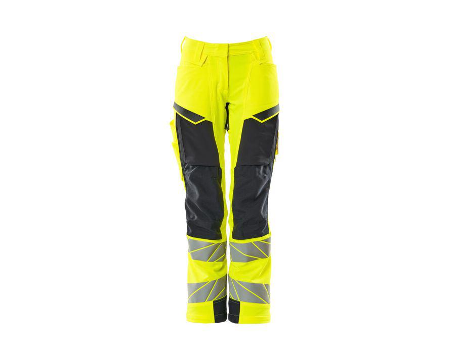 Hose mit Knietaschen ACCELERATE SAFE hi-vis gelb/schwarzblau