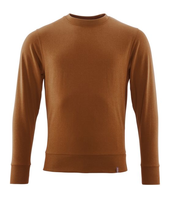 Sweatshirt CROSSOVER Nussbraun