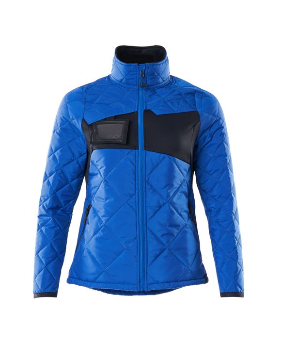 Thermojacke ACCELERATE azurblau/schwarzblau