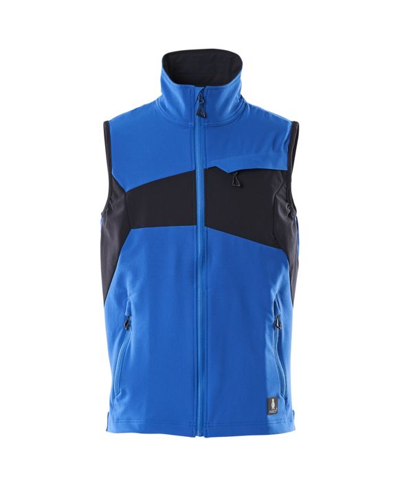 Weste ACCELERATE azurblau/schwarzblau