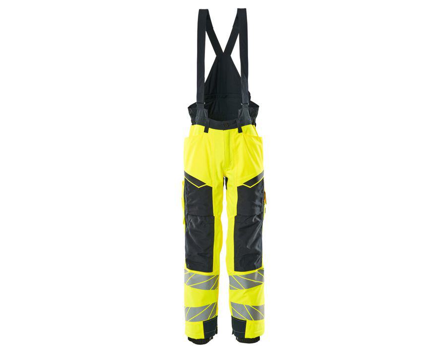 Winterhose ACCELERATE SAFE hi-vis gelb/schwarzblau