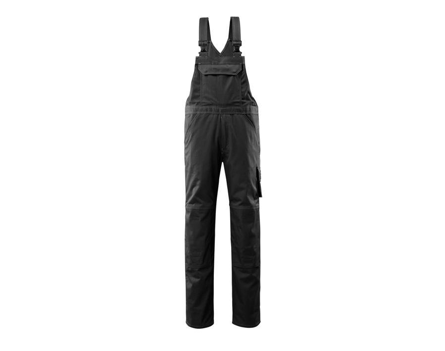 Latzhose mit Knietaschen INDUSTRY schwarz
