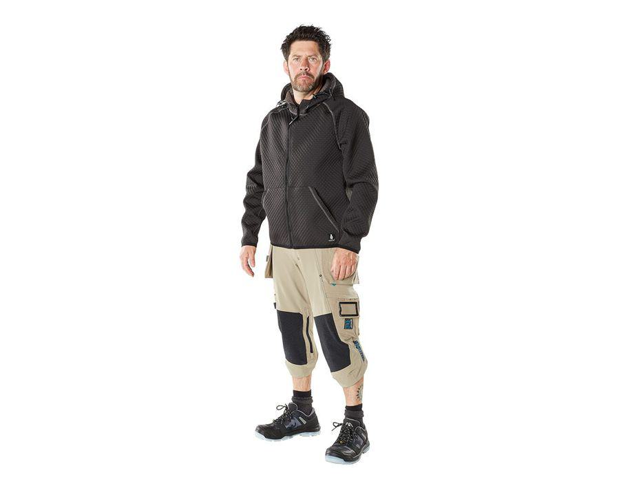 Dreiviertel-Hose mit Hängetaschen ADVANCED moosgrün