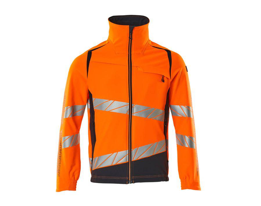 Jacke ACCELERATE SAFE hi-vis orange/schwarzblau