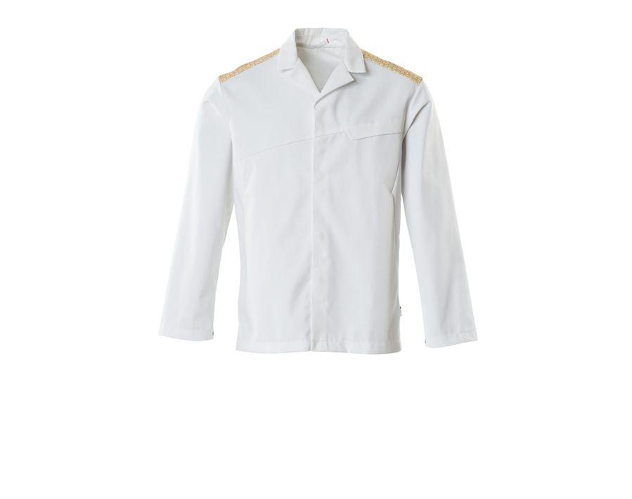 Jacke FOOD & CARE weiss/currygelb