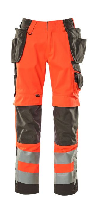 Hose mit Hängetaschen SAFE SUPREME hi-vis rot/dunkelanthrazit