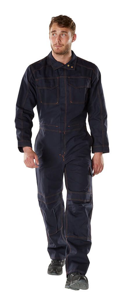 Overall mit Knietaschen MULTISAFE schwarzblau