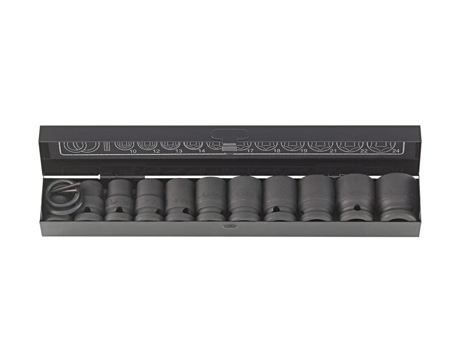Kraft-Steckschlüssel-Einsatz-Garnitur 1/2"