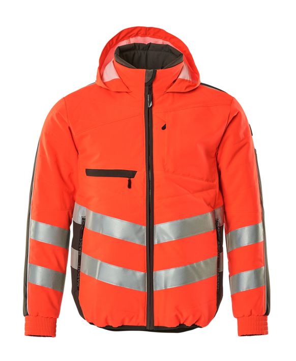Jacke SAFE SUPREME hi-vis rot/dunkelanthrazit