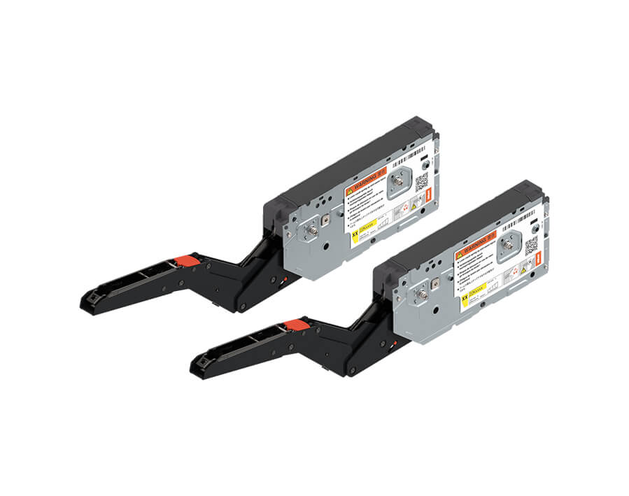 Kraftspeicher-Set AVENTOS HK top - TIP-ON (Systemschrauben) 