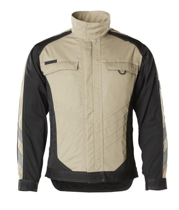 Jacke UNIQUE hellkhaki/schwarz