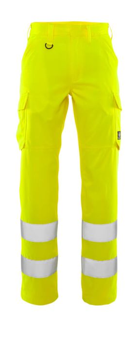 Hose mit Schenkeltaschen SAFE LIGHT hi-vis gelb