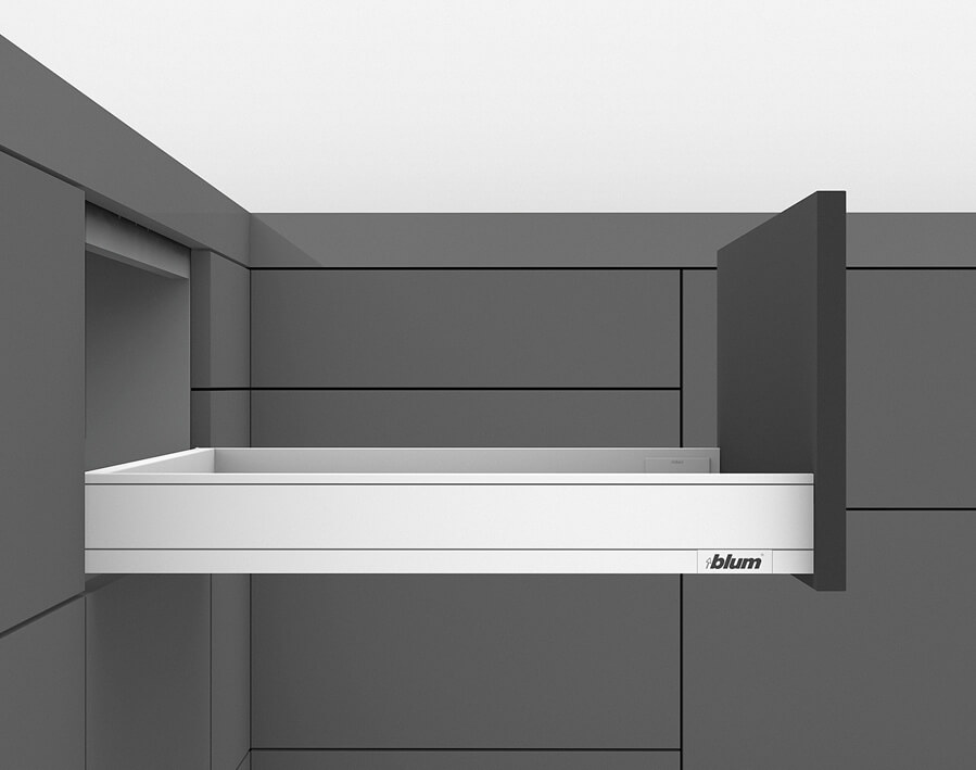 LEGRABOX pure seidenweiß matt - Höhe N