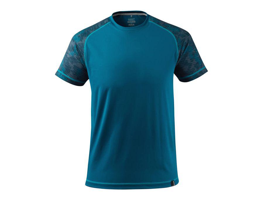 T-Shirt ADVANCED Dunkelpetroleum