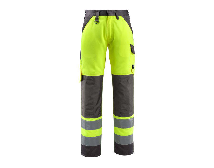 Hose mit Knietaschen SAFE LIGHT hi-vis gelb/dunkelanthrazit
