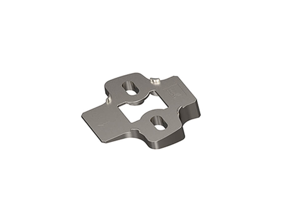 Winkeladapter für Kreuzmontageplatten System 8099 für Scharniere Sensys und Intermat 