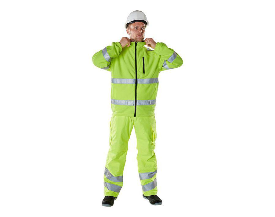 Soft Shell Jacke SAFE ARCTIC hi-vis gelb