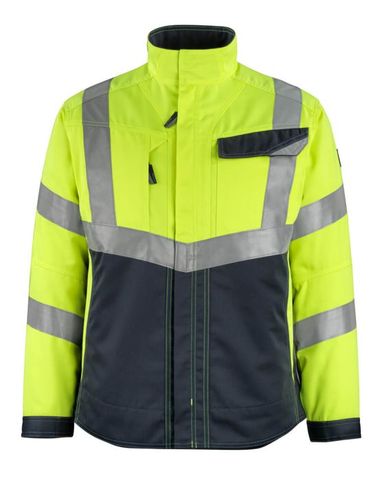 Jacke SAFE SUPREME hi-vis gelb/schwarzblau