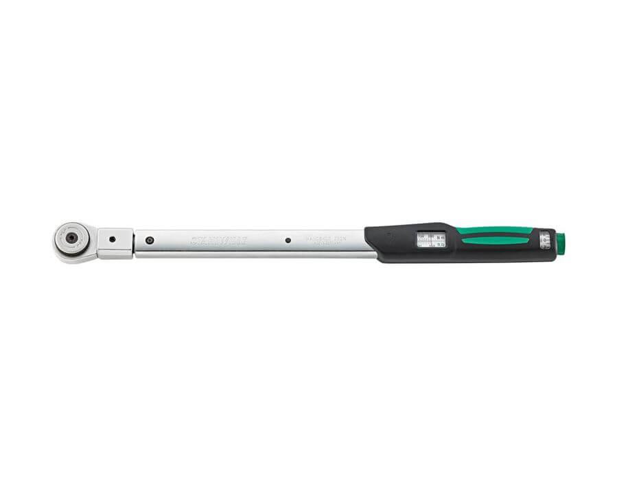 Drehmomentschlüssel MANOSKOP® 730NR, Lieferung im Kunststoffkoffer.